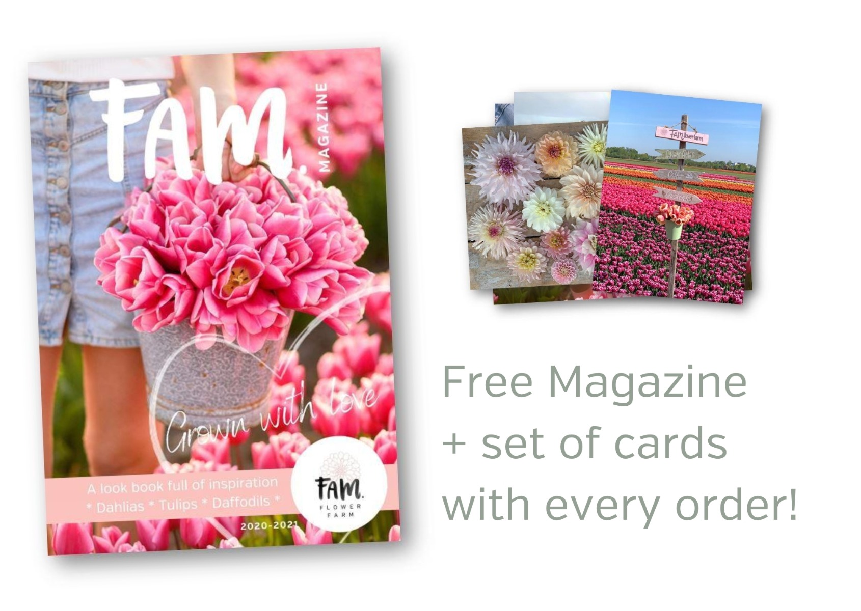 free magazine with every order